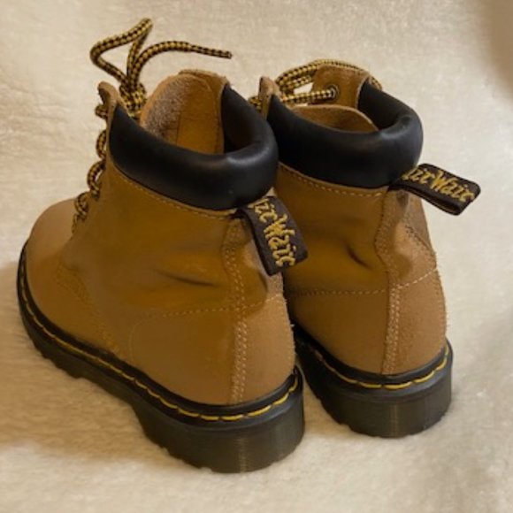 Brown Tan Dr. Martens 939 Suede Boots Size 6 - Picture 4 of 10